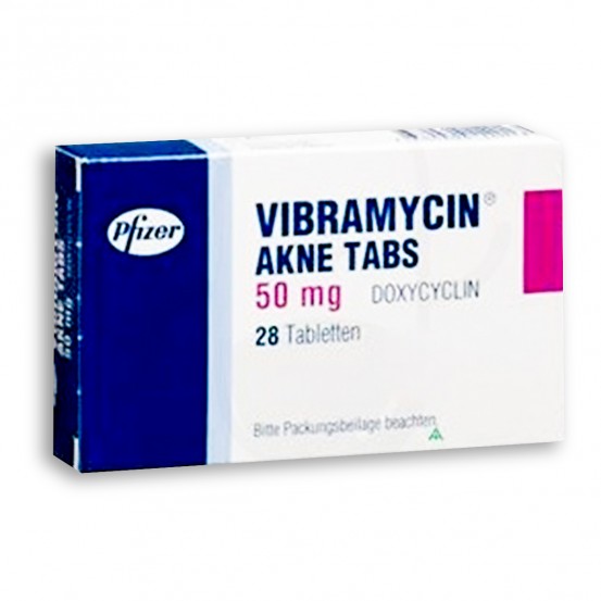 Doxycycline Vibramycin 50 mg 28 Caps