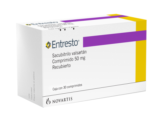 Entresto Valsartàn 50 mg 30 comprimidos
