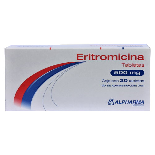 EryPed Erythromycin Generic 500 mg 40 Tabs
