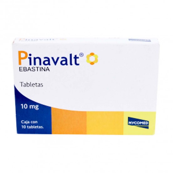 Evastel Pinavalt Ebastine 10 mg 10 Tabs