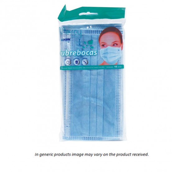 Face Mask Generic Bags with 10 pieces