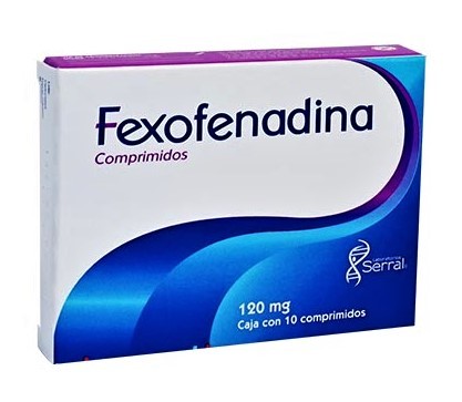 Allegra Fexofenadine Generic 120 mg 10 Tabs