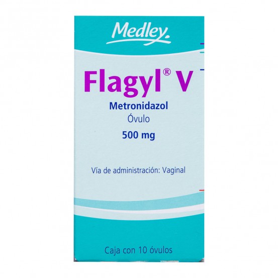 Flagyl Metronidazole V 500 mg 10 Ovulos
