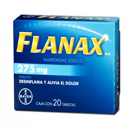 Flanax Naproxen 275 mg 20 tabs