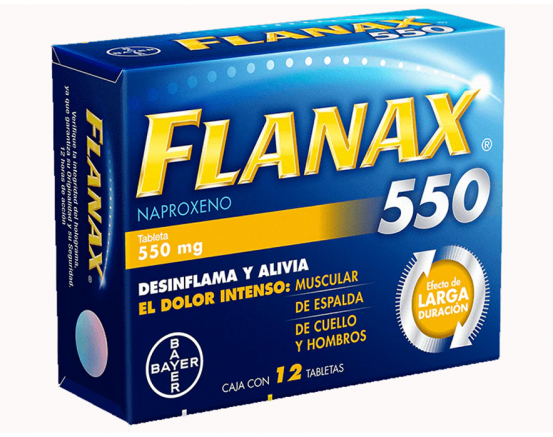Flanax Naproxen 550 mg 12 tabs