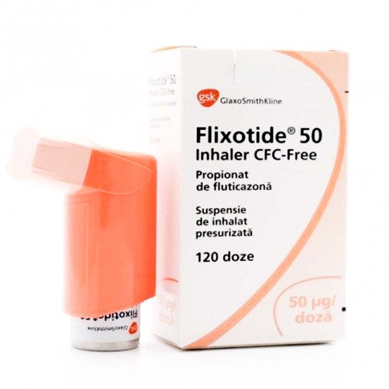 Flovent Flixotide fluticasone Susp50mcg 120dosage OnlyUSA&limit2