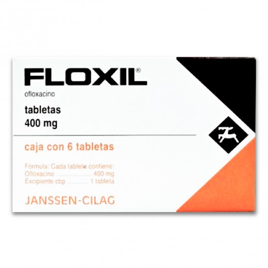Floxin Ofloxacin 400 mg 12 Tabs