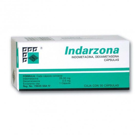 Indarzona  30 caps. (Indarzona)Indometacin-Dexametazona