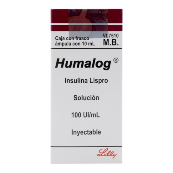 Insulin Humalog FA 10ml. 100UI/ML