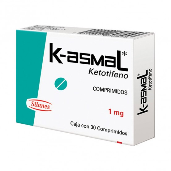 K-ASMAL  ketotifen 1 mg 30 Tabs