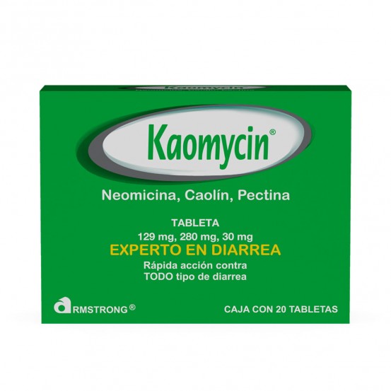 Kaomycin  Neomycin 129 mg/280 mg/30 mg  20 Tabs