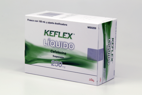 Keflex Liq Cephalexin 250 mg Susp 100 ml