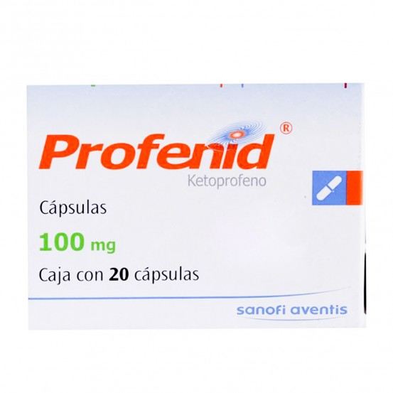 Ketoprofen Profenid 100 mg 20 Tabs