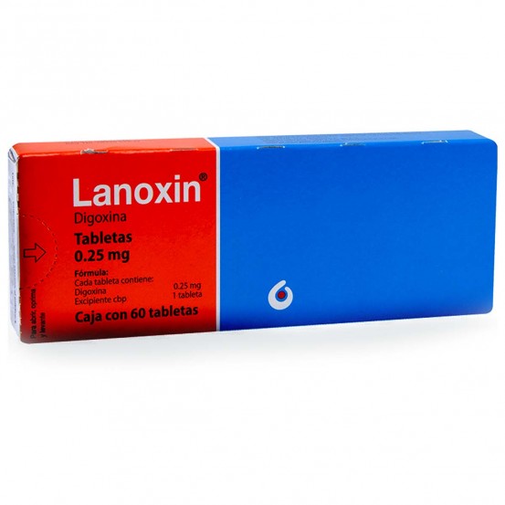 Lanoxin Digoxin 0.25 mg 60 tabs