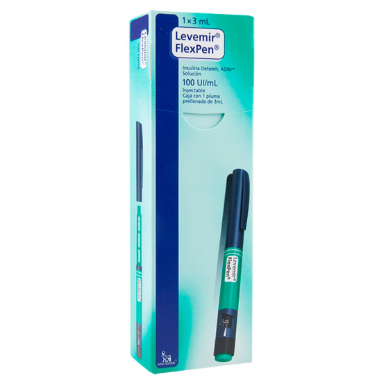 Levemir FlexPen 5 pre filled pen 100U/3 ml
