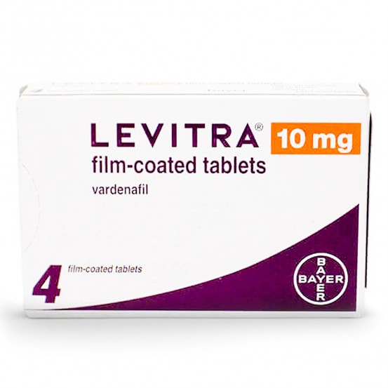 Levitra Vardenafil 10 mg 4 tabs