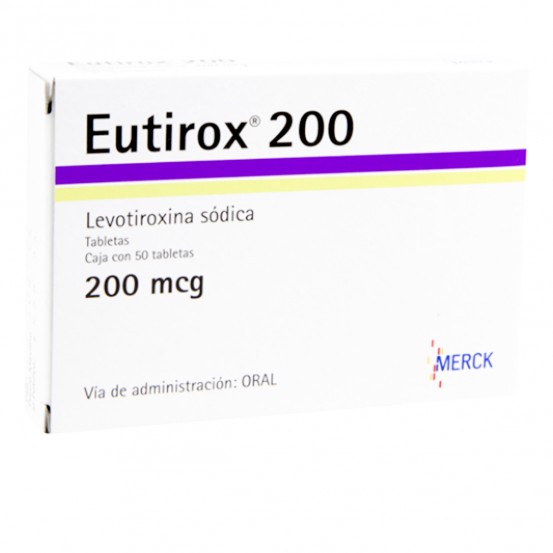 Levoxyl Synthroid Eutirox Levothyroxine 200 mcg 50 tabs