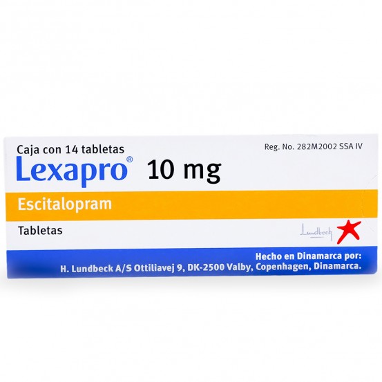 Lexapro Escitalopram  10 mg 28 tabs