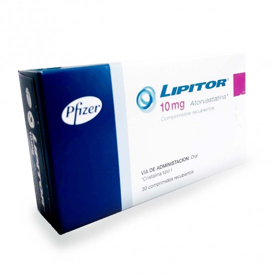 Lipitor Atorvastatin 10 mg 20 Tabs