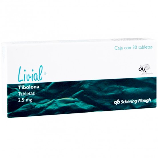 Livial Tibolone 2.5 mg 30 Tabs l
