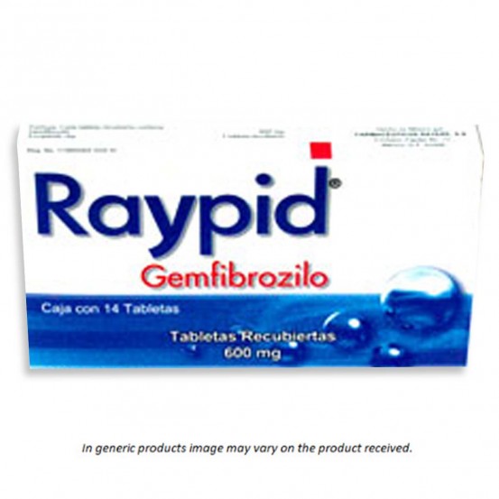 Lopid Gemfibrozilo generic 600 mg 28 tabs
