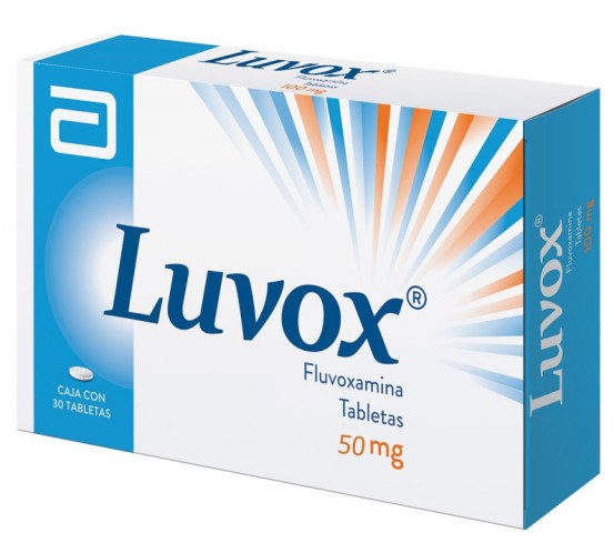 Luvox Fluvoxamine 50 mg 30 tabs