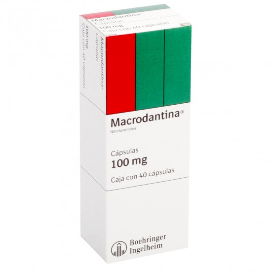 Macrodantin Nitrofurantoin  100 mg 40 caps.