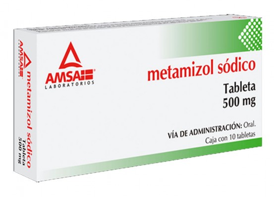 Metamizol  sodico generic 500 mg 20 tabs