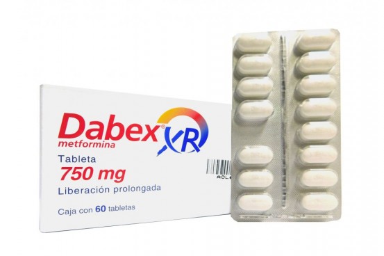 Metformin Dabex XR 750 mg 30 tabs