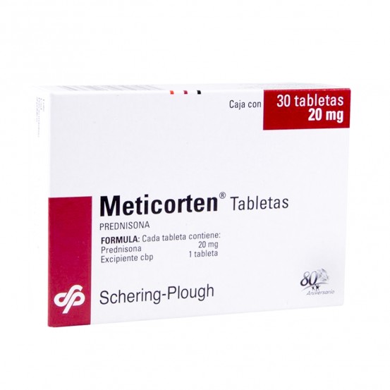 Meticorten prednisone 20 mg 30 Tabs