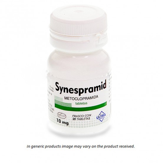 Metoclopramide Generic 10 mg 20 Tabs