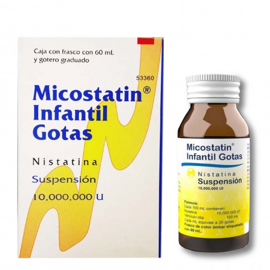 Children's Micostatin Drops 60 Ml