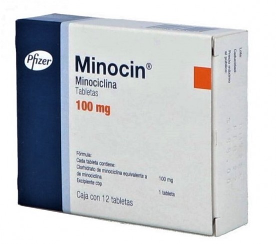 Minocin Minocycline 100 mg 24 Tabs