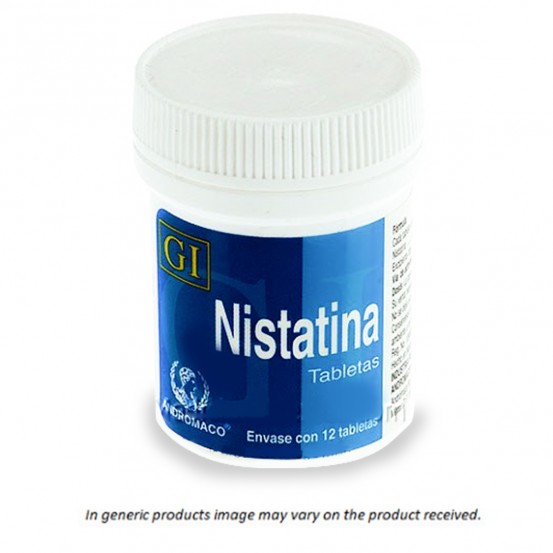 Mycostatin Nystatin Generic 100 000 units 36 tabs