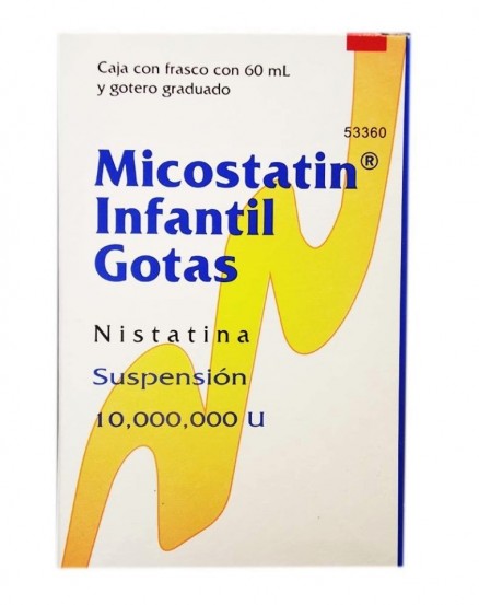 Mycostatin nystatin infant drops 10,000.00 u 60 ml