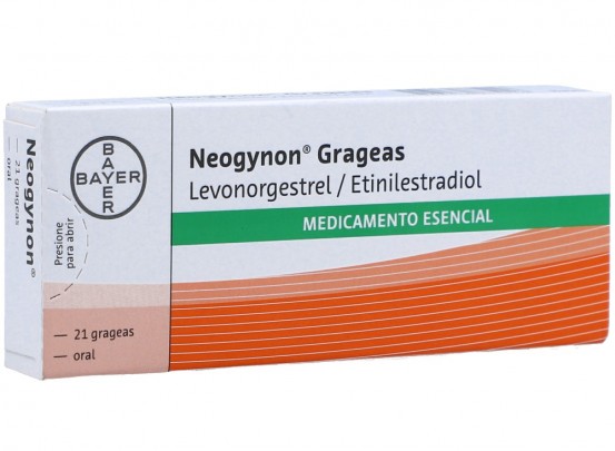 Neogynon Levonogestrel Ethinyl Estradiol .25 mg/.05 mg 21 Tabs