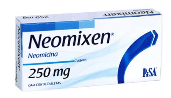 Neomycin Neomixen  250 mg 10 tabs