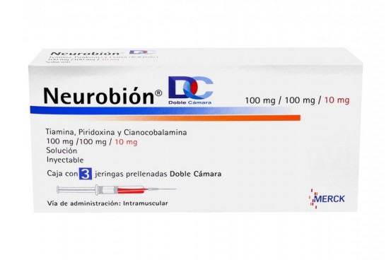 Neurobion DC 100/100/10 mg 3 ampoules 2 ml