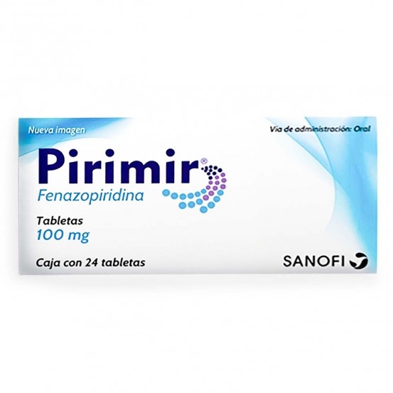 Pirimir Phenazopyridine 100 mg 24 Tabs