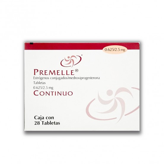Premphase Premelle  .625 / 2.5 mg 28 tabs