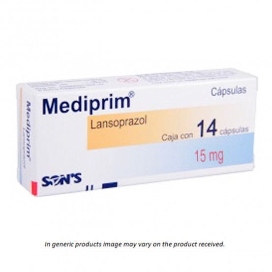 Prevacid Lansoprazole Generic 15 mg 28 caps