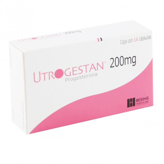 Progesterone Prometrium Utrogestan 200 mg 28 caps