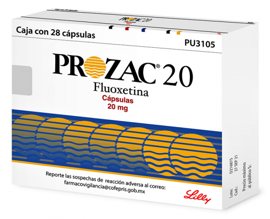 PROZAC 20 mg 28 caps Prozac fluoxetine