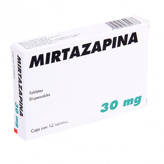 Remeron Mirtazapina Generic 30 mg 10 tabs