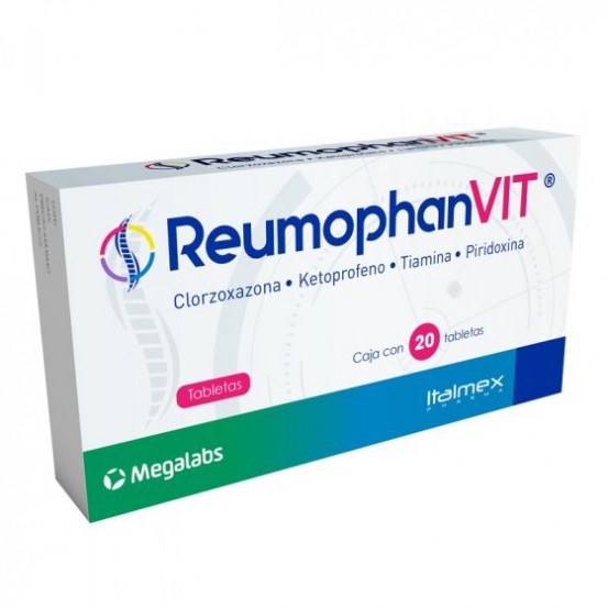 Reumophan Vit 50/250 Mg 20 Tablets
