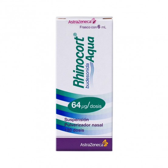 Rhinocort Aqua Bud Nasal Susp 64 mg 6 ml 120 dosages