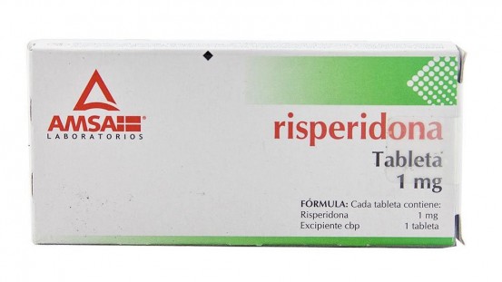 Risperdal risperidone Generic 1 mg 20 tabs