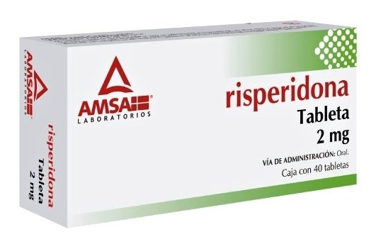 Risperdal Risperidone Generic 2 mg 40 tabs