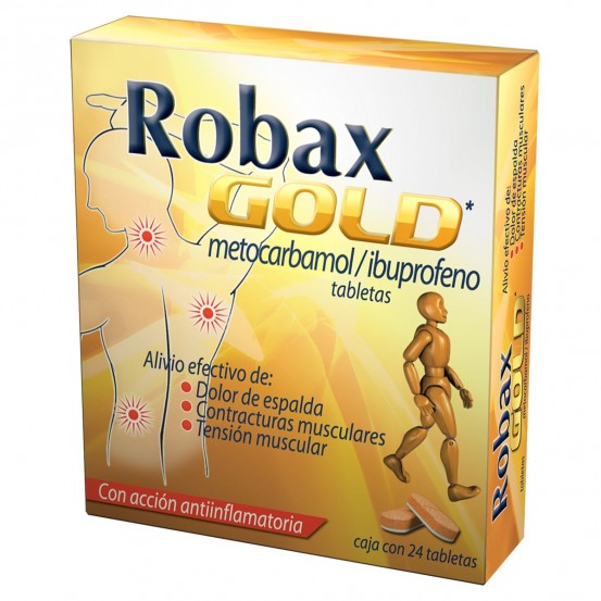 Robax Gold Methocarbamol ibuprofen 24 tabs