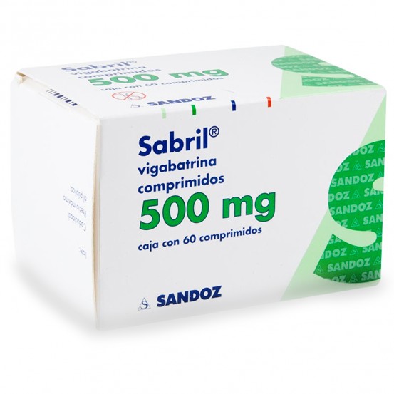 Sabril Vigabatrin 500 mg 60 tabs